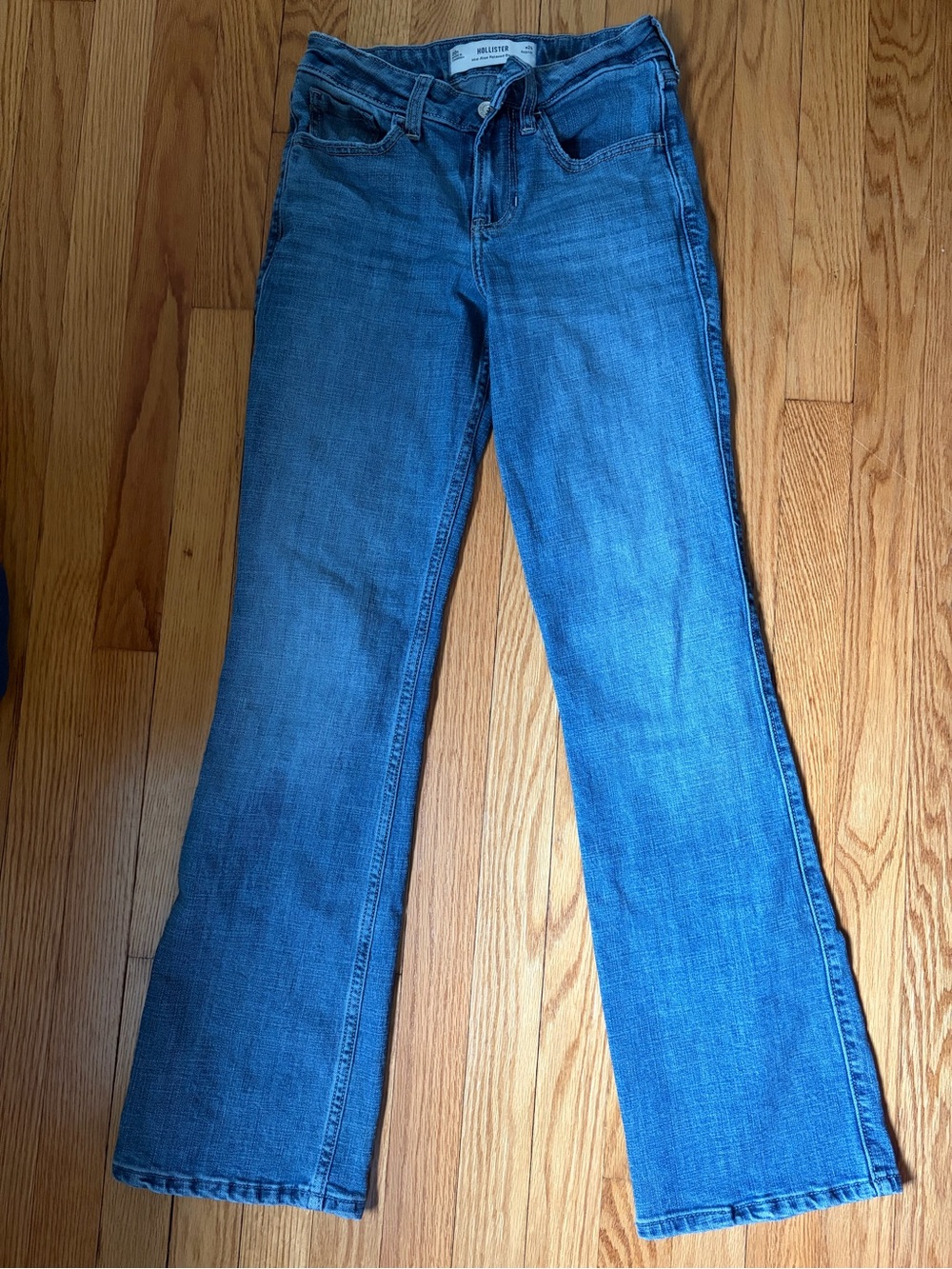 Hollister Women's Medium Blue Flare Jeans